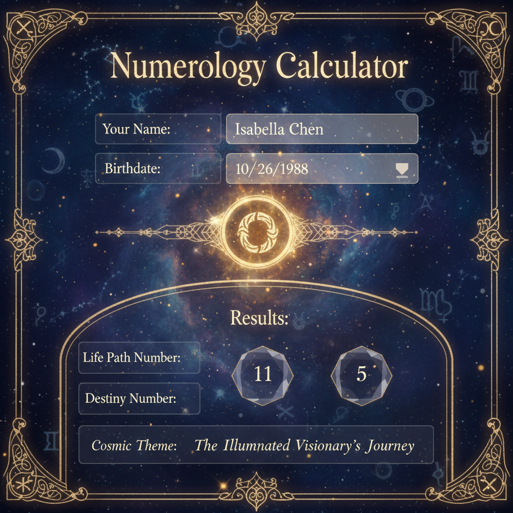 Numerology Calculator