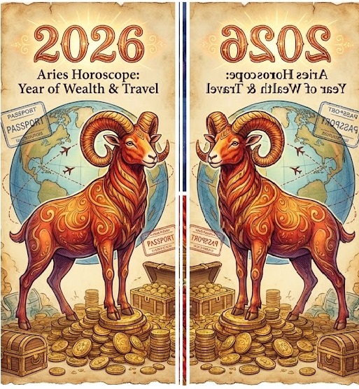 Aries Horoscope 2026 (Mesha Rashi): The Year of Massive Wealth & Foreign Gains