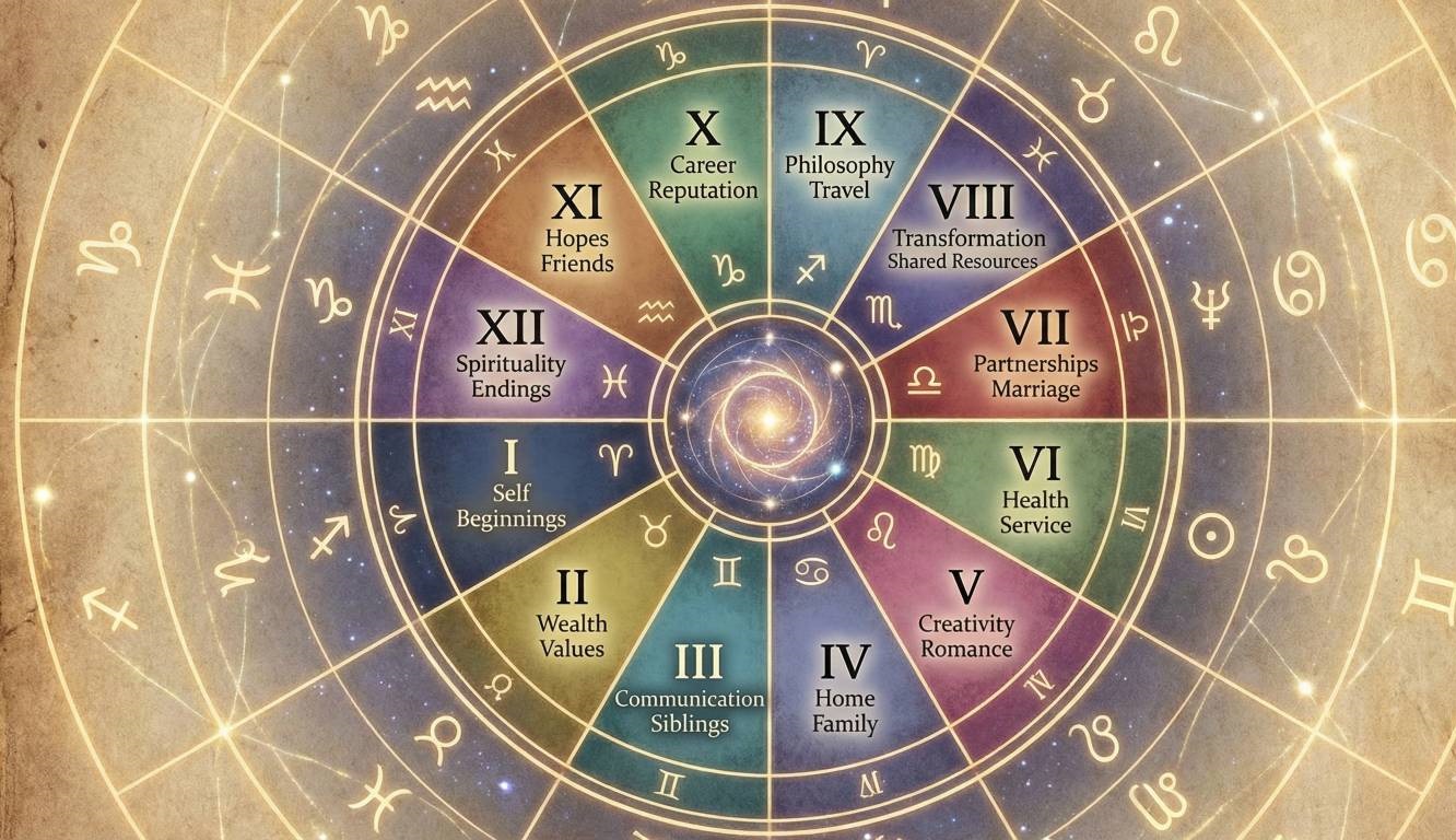 Understand The12 Houses in Astrology : The Ultimate Guide to Your Destiny