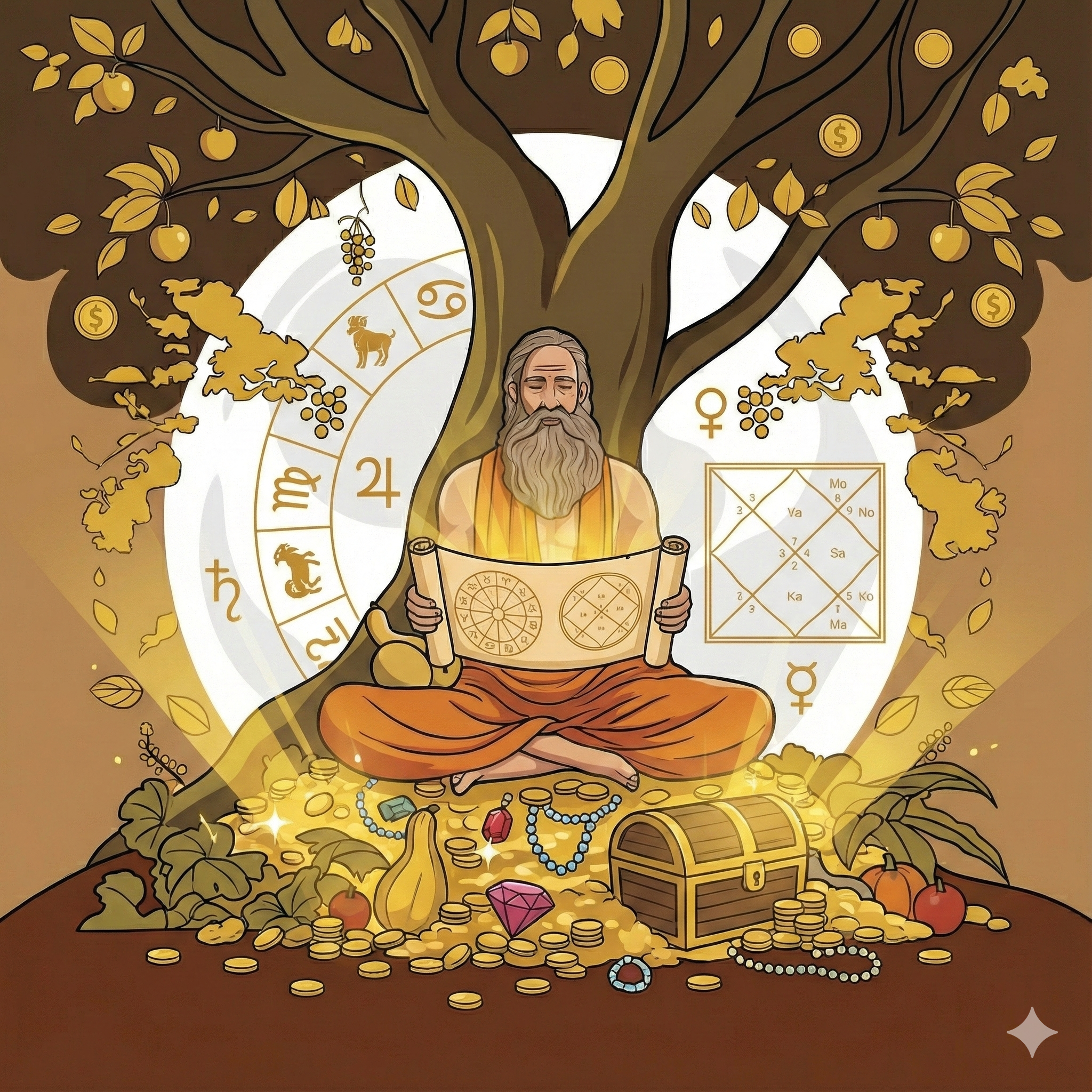 Top 10 Billionaire Yoga in Kundali: Are You Destined for Massive Wealth?