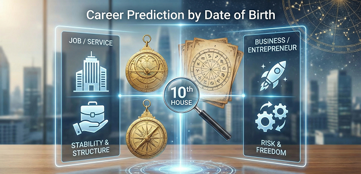 Career Prediction by Date of Birth: Job, Business, or Fame?