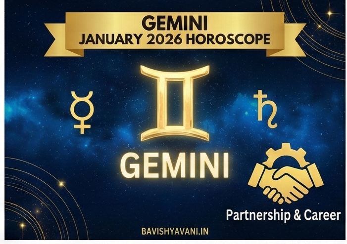 Gemini January 2026 Horoscope: Career Peak & Jupiter’s Blessing