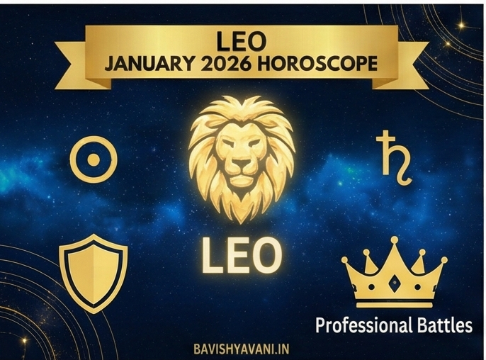 Leo January 2026 Horoscope: Victory Over Enemies & Health Focus