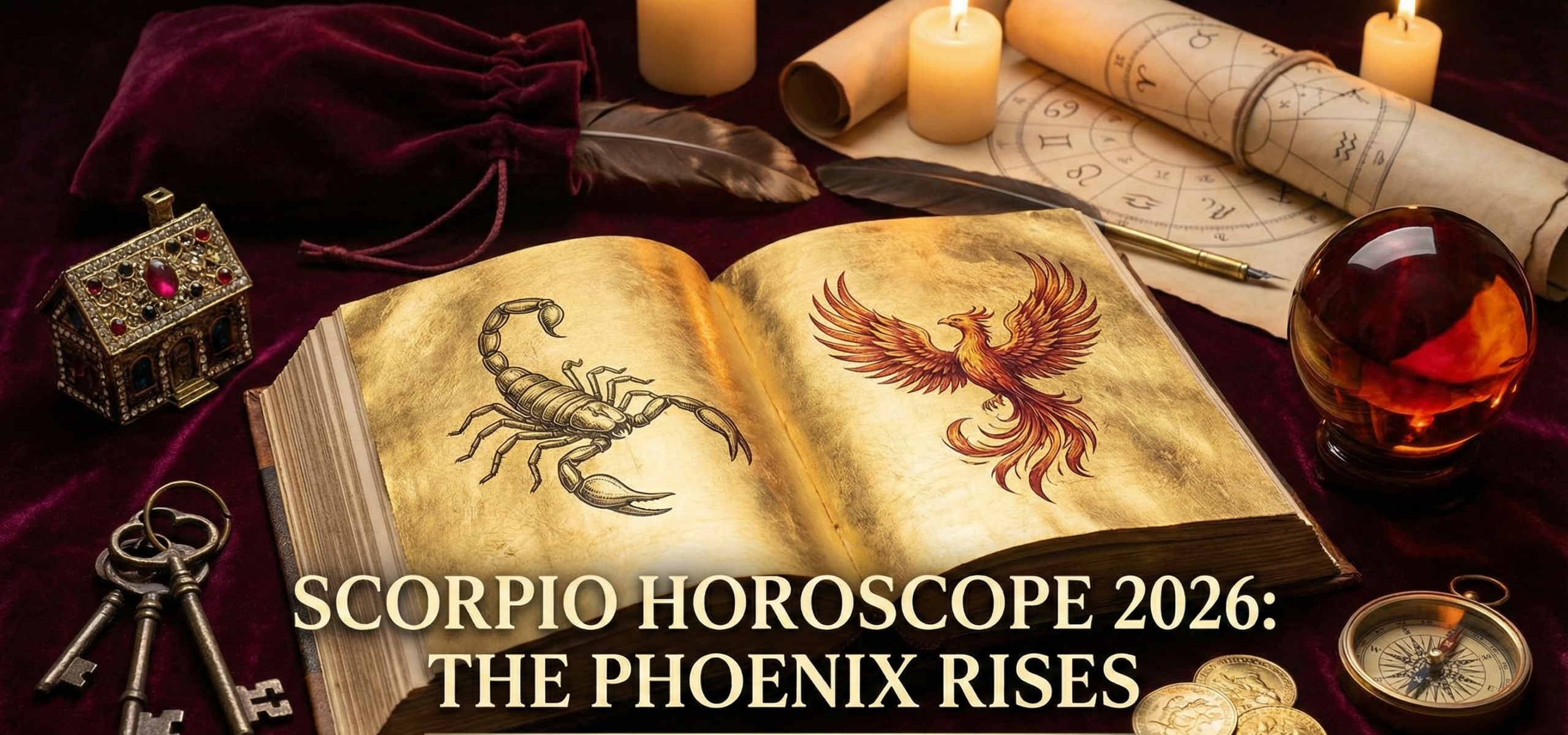 Scorpio Horoscope 2026: The Phoenix Rises (Property & Fortune)