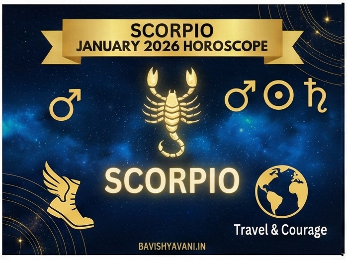 Scorpio January 2026 Horoscope: Courage, Travel & Networking
