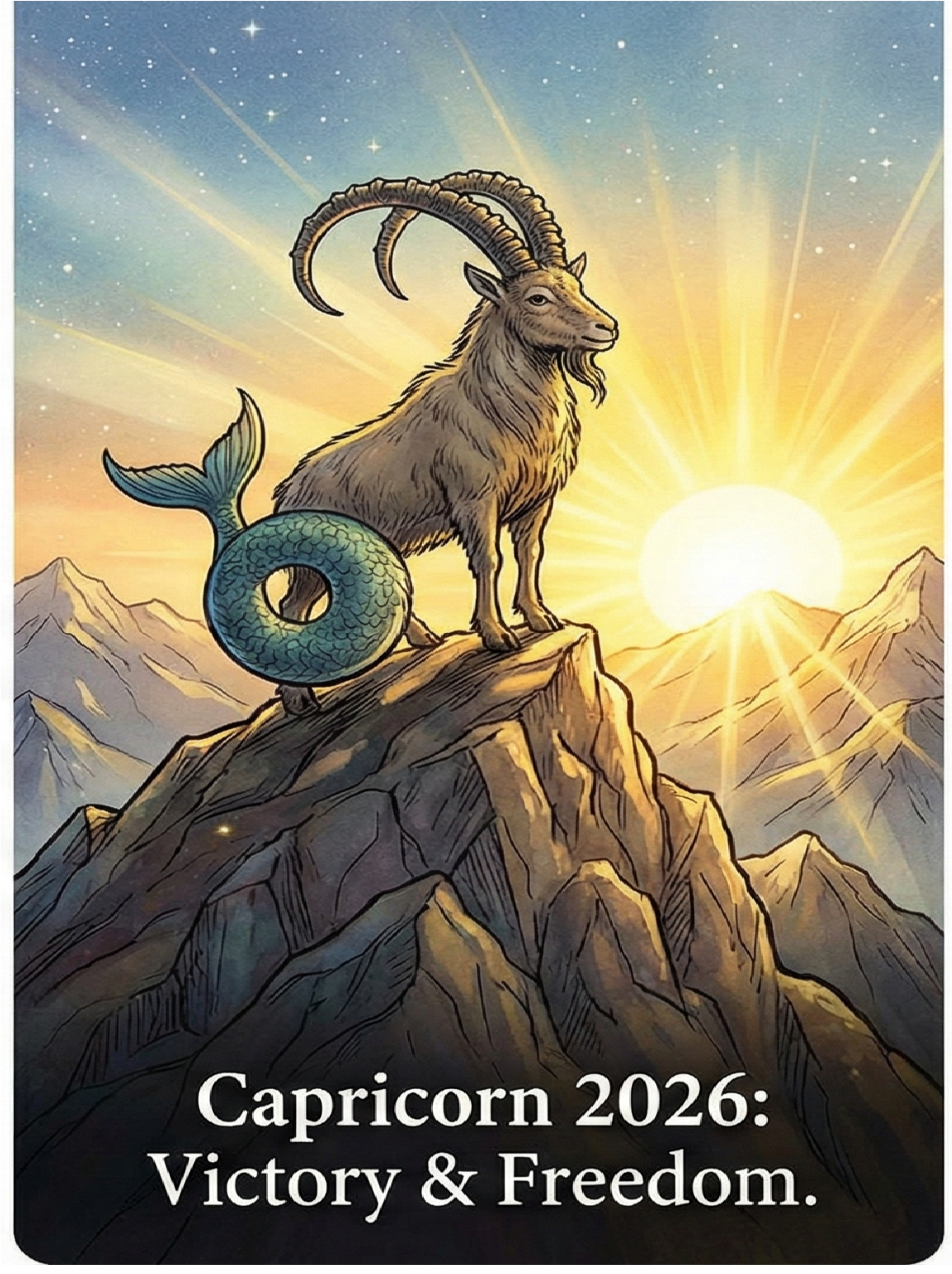 Capricorn Horoscope 2026: Freedom from Sade Sati & Career Success