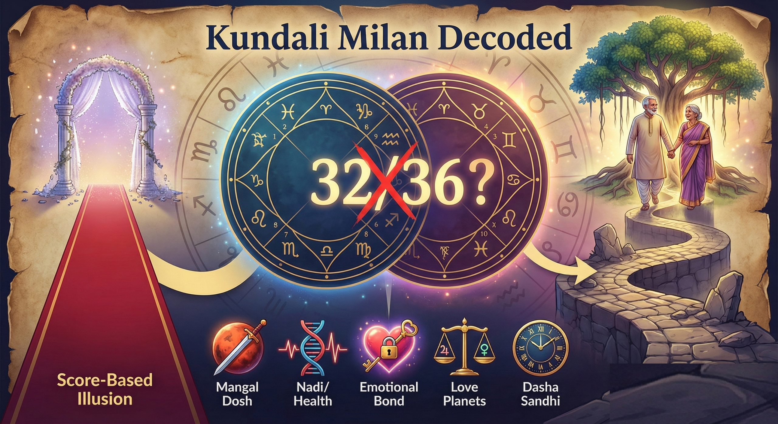 Kundali Milan Decoded: Why 36 Gunas Don’t Guarantee a Happy Marriage