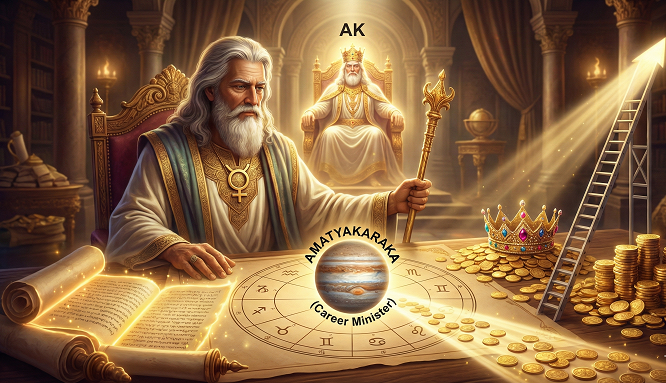 Amatyakaraka (AmK): Your Minister of Finance & Career