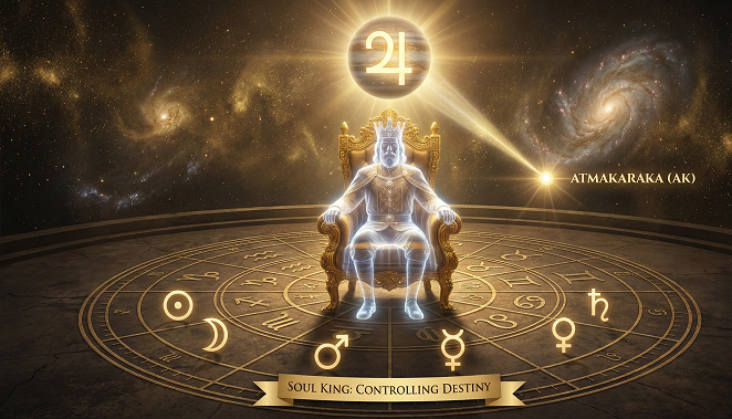Atmakaraka (AK): The Soul King & Your Path to Power