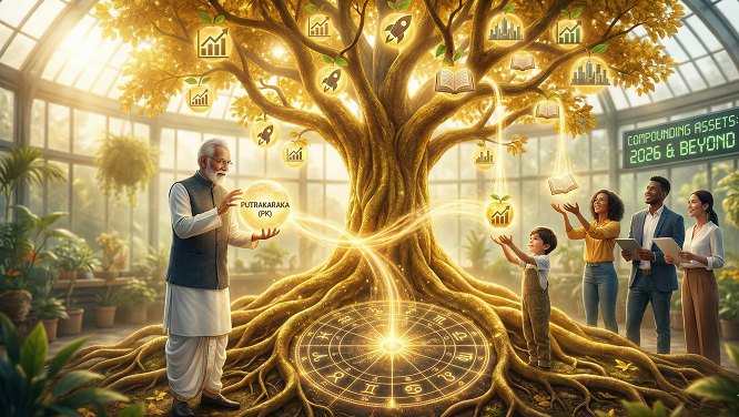 Putrakaraka (PK): Your Planet of Legacy & Creative Wealth