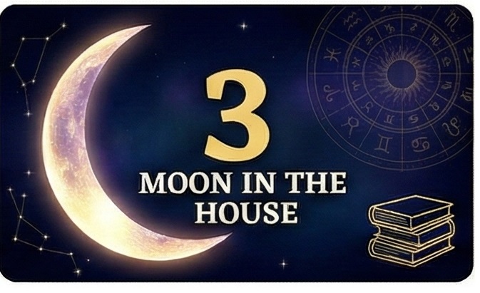 Moon in the 3rd House: The Emotional Power of Curiosity & Courage